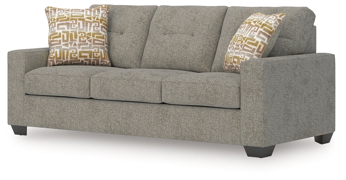 Larimer Iron Queen Sofa Sleeper by Ashley at Eve Furniture