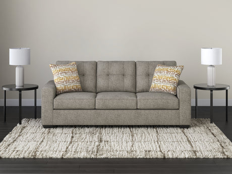 Larimer Iron Queen Sofa Sleeper by Ashley at Eve Furniture