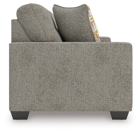 Larimer Iron Sofa and Loveseat by Ashley at Eve Furniture