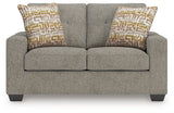 Larimer Iron Sofa and Loveseat by Ashley at Eve Furniture