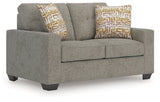 Larimer Iron Sofa and Loveseat by Ashley at Eve Furniture