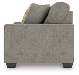 Larimer Iron Sofa and Loveseat by Ashley at Eve Furniture