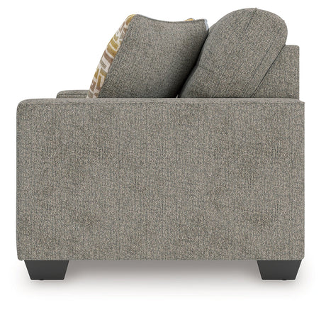 Larimer Iron Sofa and Loveseat by Ashley at Eve Furniture
