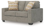 Larimer Iron Sofa and Loveseat by Ashley at Eve Furniture