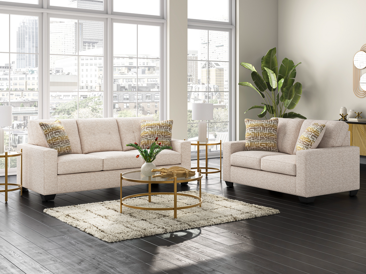 Larimer Stone Living Room Set by Ashley at Eve Furniture