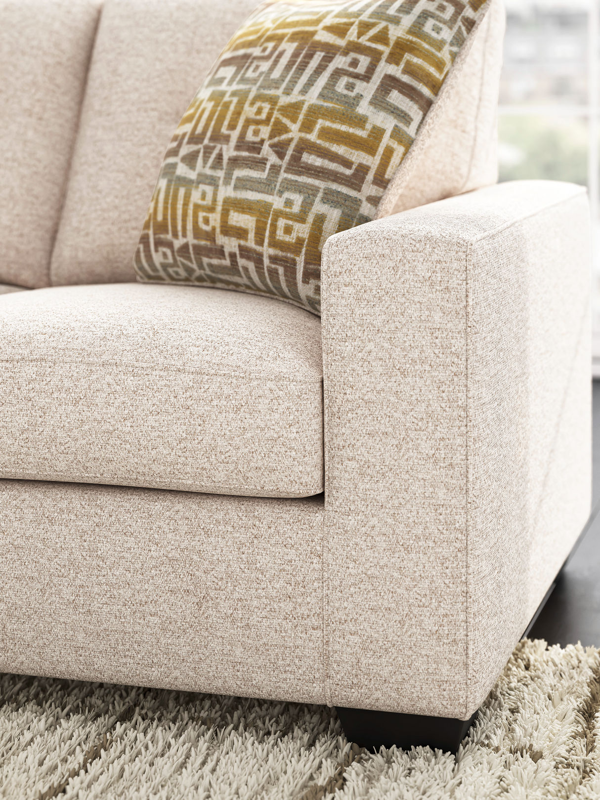 Larimer Stone Living Room Set by Ashley at Eve Furniture