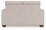 Larimer Stone Loveseat by Ashley at Eve Furniture