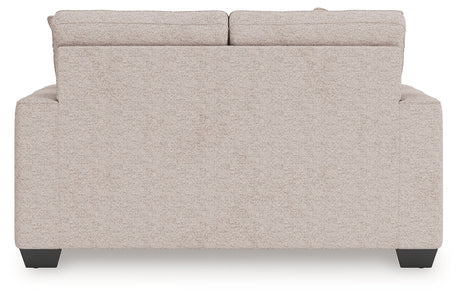 Larimer Stone Loveseat by Ashley at Eve Furniture