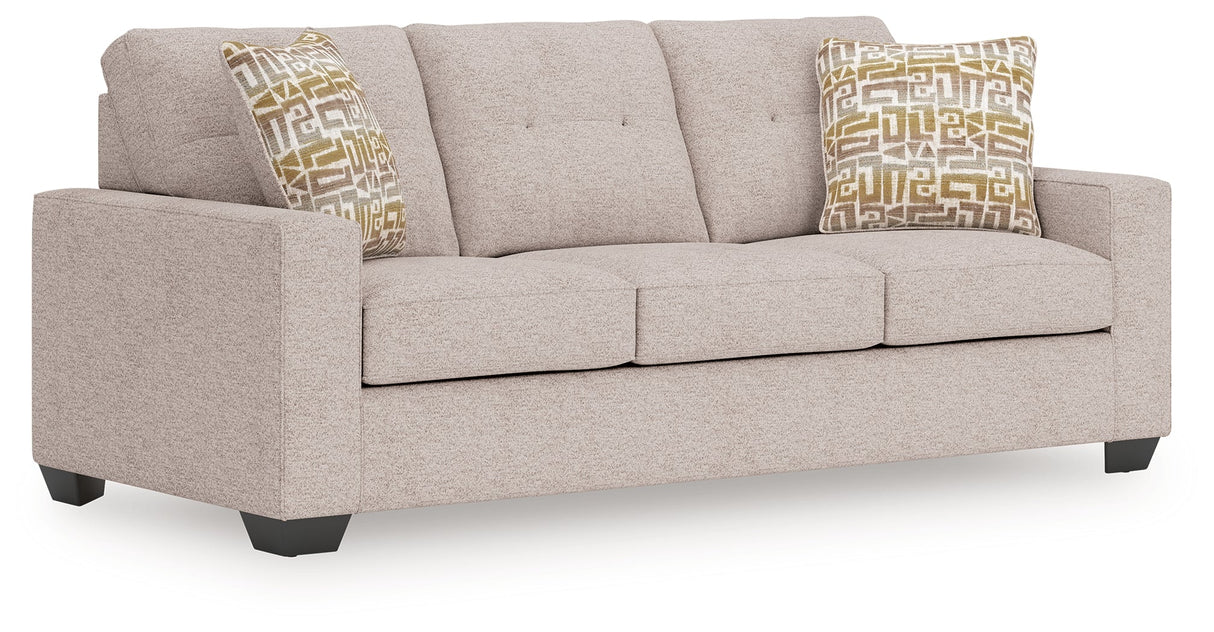 Larimer Stone Queen Sofa Sleeper by Ashley at Eve Furniture
