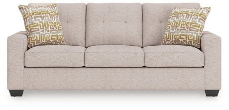 Larimer Stone Queen Sofa Sleeper by Ashley at Eve Furniture