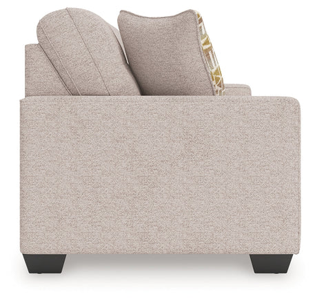 Larimer Stone Queen Sofa Sleeper by Ashley at Eve Furniture