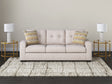 Larimer Stone Queen Sofa Sleeper by Ashley at Eve Furniture