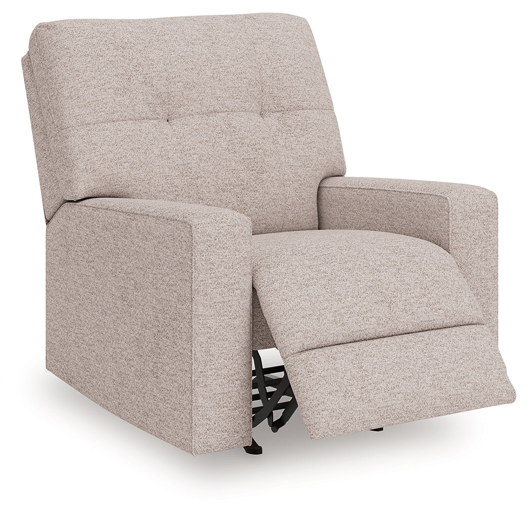 Larimer Stone Rocker Recliner by Ashley at Eve Furniture