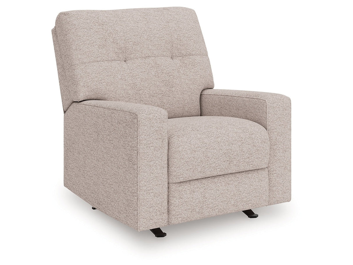 Larimer Stone Rocker Recliner by Ashley at Eve Furniture