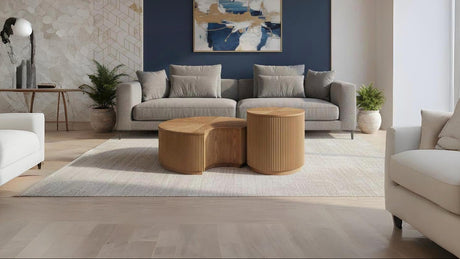 Larisa Brown Coffee table and End table by New Era Innovations at Eve Furniture