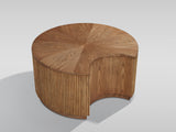 Larisa Brown Coffee table and End table by New Era Innovations at Eve Furniture