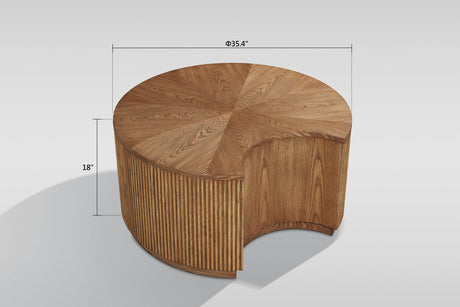 Larisa Brown Coffee table and End table by New Era Innovations at Eve Furniture