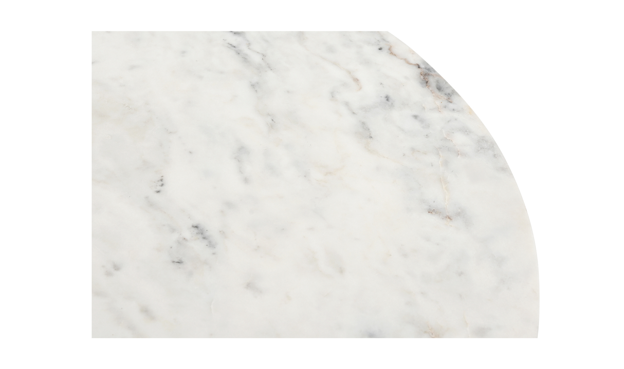 Lark Coffee Table - White Banswara by Moe's Home at Eve Furniture