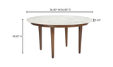 Lark Coffee Table - White Banswara by Moe's Home at Eve Furniture
