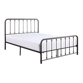 Larkspur Antique Bronze Full Metal Platform Bed by Homelegance at Eve Furniture
