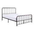 Larkspur Antique Bronze Queen Metal Platform Bed by Homelegance at Eve Furniture