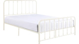 Larkspur White Full Metal Platform Bed by Homelegance at Eve Furniture