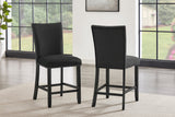 Larry Black 7-Piece Counter Height Set