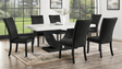 Larry Black Dining Room Set by New Era Innovations at Eve Furniture