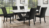 Larry Black Dining Room Set by New Era Innovations at Eve Furniture
