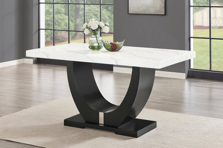 Larry Grey 7-Piece Counter Height Set by New Era Innovations at Eve Furniture