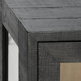 Larson Antique Black Cabinet by Classic Home at Eve Furniture
