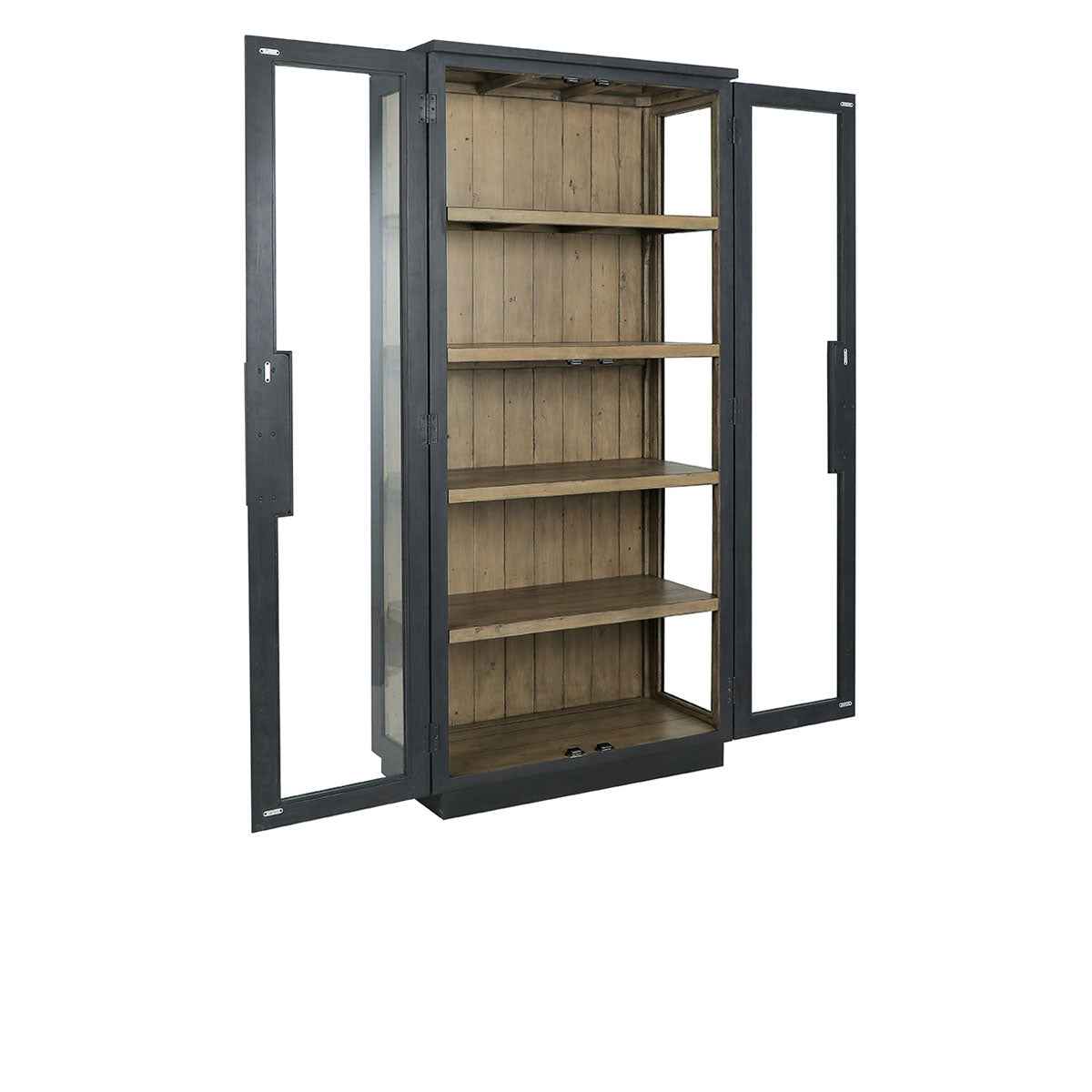 Larson Black Tall Cabinet by Classic Home at Eve Furniture