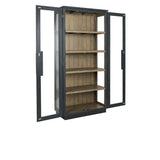 Larson Black Tall Cabinet by Classic Home at Eve Furniture