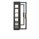 Larson Black Tall Cabinet by Classic Home at Eve Furniture