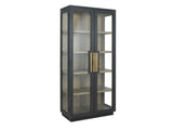 Larson Black Tall Cabinet by Classic Home at Eve Furniture