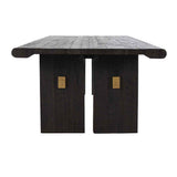 Larson Carbon Black Dining Table by Classic Home at Eve Furniture