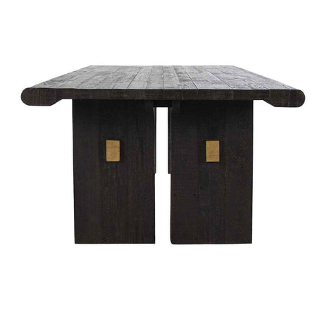 Larson Carbon Black Dining Table by Classic Home at Eve Furniture