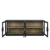 Larson Carbon Black Sideboard by Classic Home at Eve Furniture