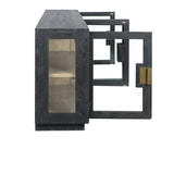 Larson Carbon Black Sideboard by Classic Home at Eve Furniture