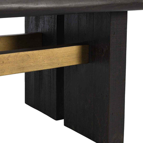 Larson Dining Table - Carbon Black by Classic Home at Eve Furniture