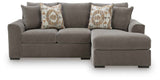 Larson Levee Espresso 2-Piece Sectional Sofa with RAF Chaise by Ashley at Eve Furniture