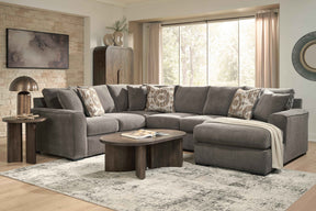 Larson Levee Espresso 3-Piece Sectional by Ashley at Eve Furniture