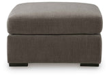 Larson Levee Espresso Oversized Accent Ottoman by Ashley at Eve Furniture