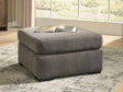 Larson Levee Espresso Oversized Accent Ottoman by Ashley at Eve Furniture