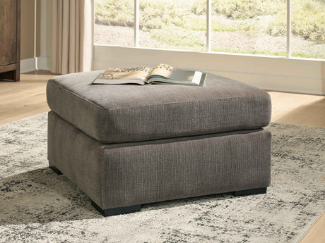 Larson Levee Espresso Oversized Accent Ottoman by Ashley at Eve Furniture