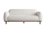 Larson Light Barley Fabric Sofa by Diamond Sofa at Eve Furniture