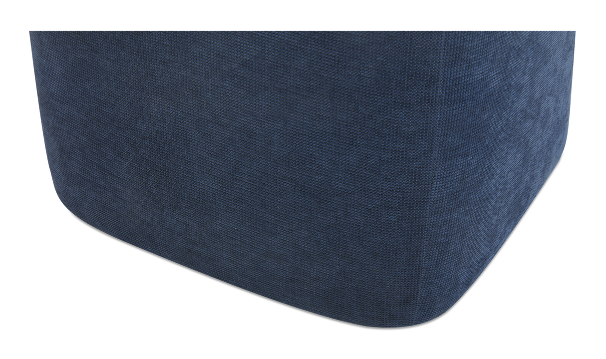 Larson Rolling Dining Chair Navy Blue by Moe's Home at Eve Furniture