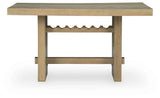 Lasinger Light Brown Counter Height Dining Table