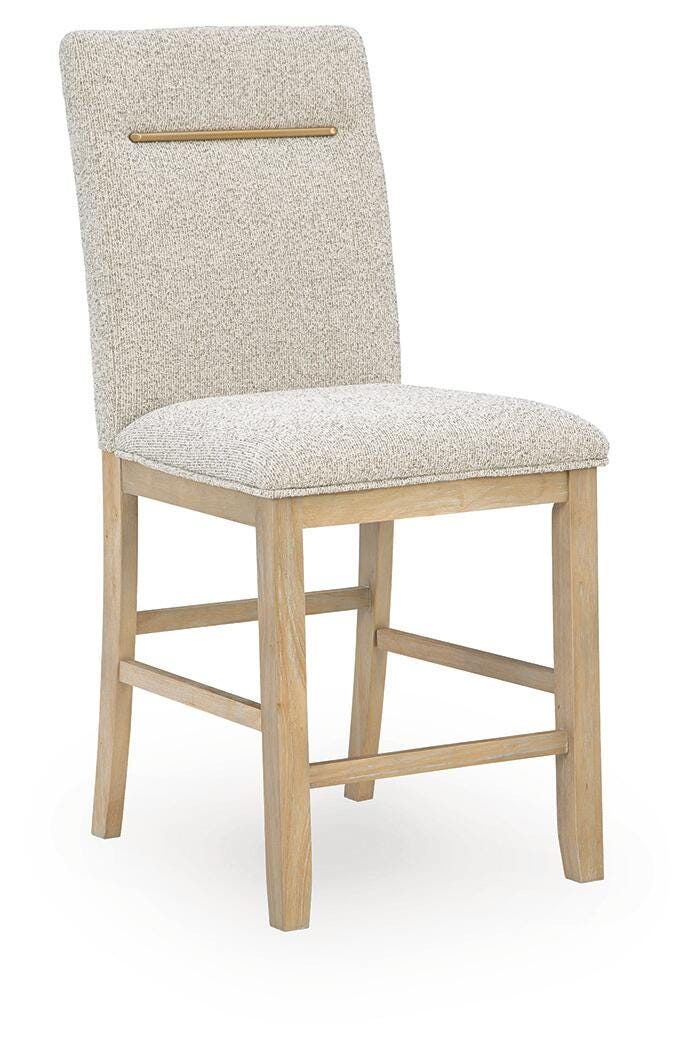 Lasinger Light Brown Counter Height Set by Ashley at Eve Furniture