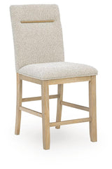 Lasinger Light Brown Counter Height Set by Ashley at Eve Furniture
